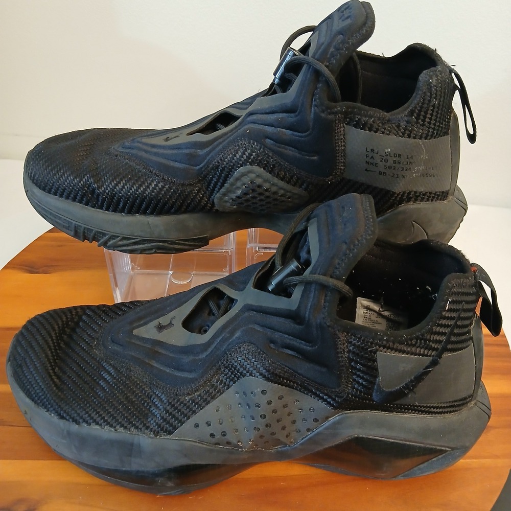 Nike LeBron Soldier 14 Men 13 Black Running Shoes Sneakers CK6024-003